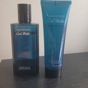 SOLD Davidoff Cool Water Shower Gel and After Shave